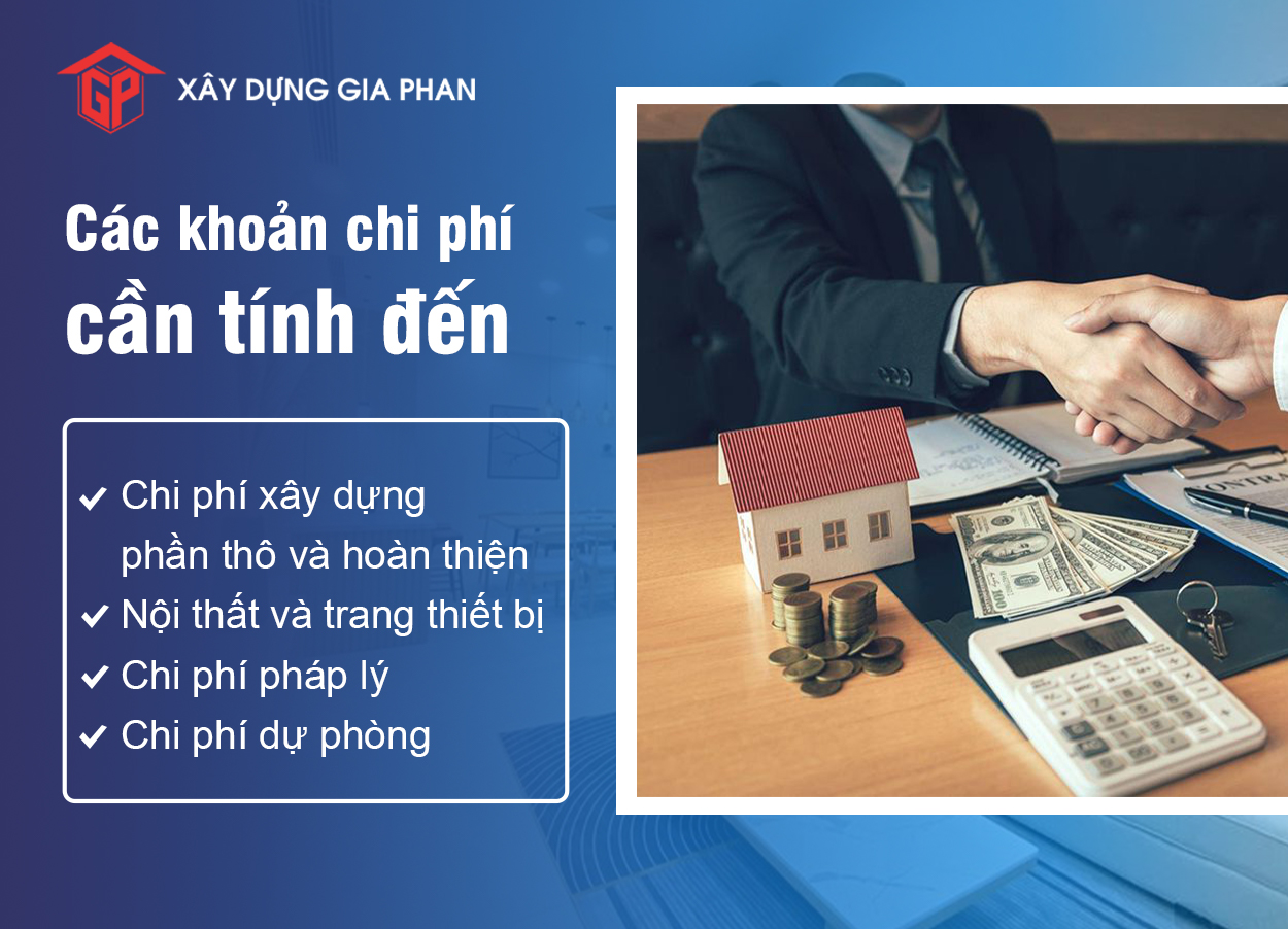 Các khoản chi phí cần tính đến