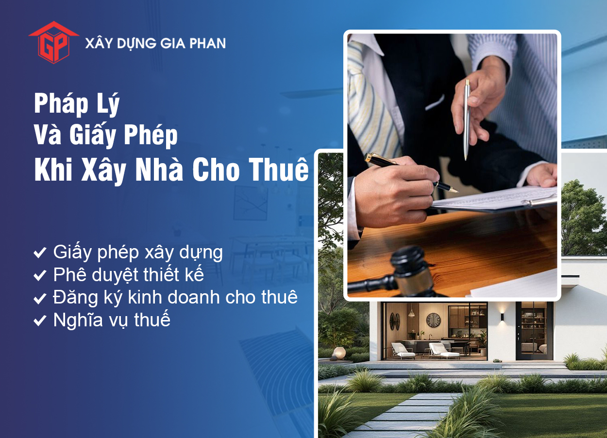 Pháp Lý Và Giấy Phép Khi Xây Nhà Cho Thuê